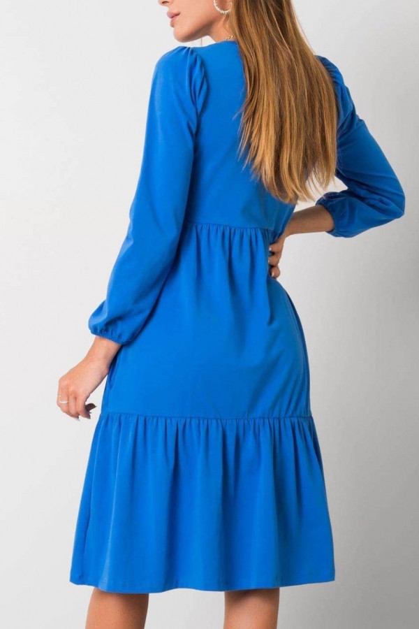 Sukienka w kolorze niebieskim z długim rękawem Jolie 3
