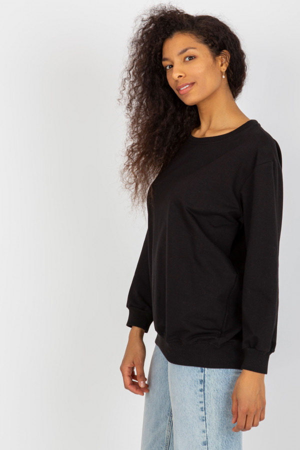 Bluza damska w kolorze czarnym oversize basic Nikky 1