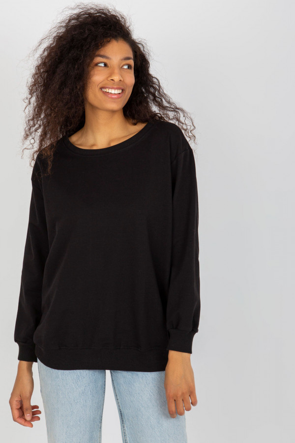Bluza damska w kolorze czarnym oversize basic Nikky 3